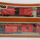 Tyco 930 HO Burlington Freight Unloading Box Car w/ Remote Control Building Kit