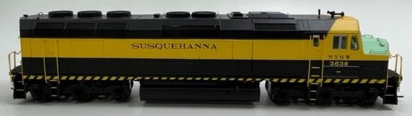 Athearn G25265 HO New York Susquehanna & Western F45 Diesel Locomotive #3638