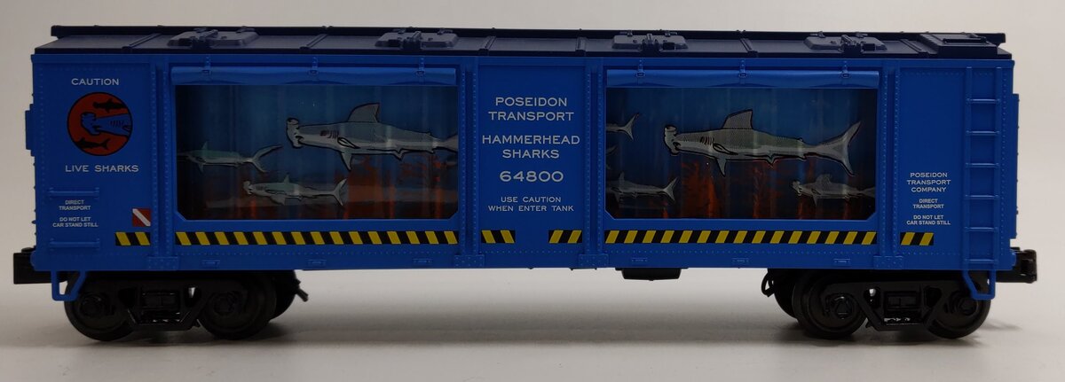 MTH 30-79355 O Gauge Hammerhead Shark Transport Operating Action Car