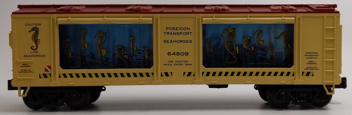 MTH 30-79353 O Gauge Seahorse Transport Operating Action Car