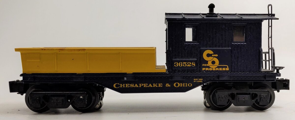 Lionel 6-36528 O Gauge Chesapeake & Ohio Work Caboose