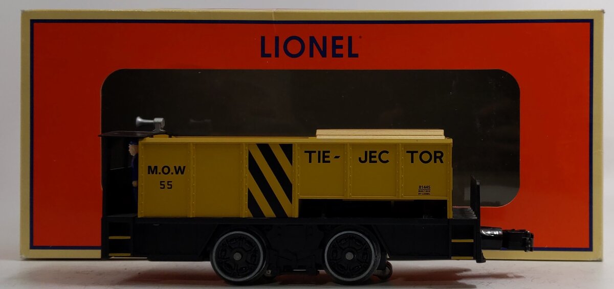 Lionel 6-81445 O Gauge MoW Command Control Tie-Jector
