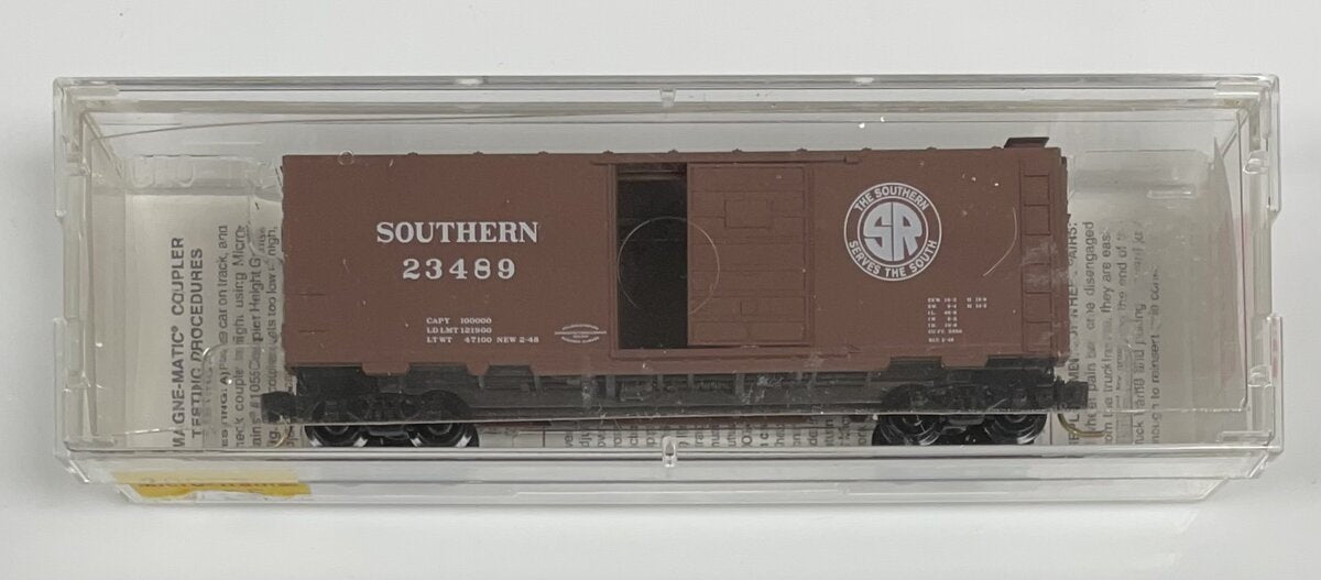 Micro-Trains 02000062 N Southern 40' Standard Single Door Boxcar #23489