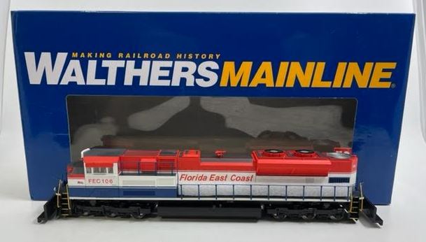 Walthers 910-9817 HO Scale Florida East Coast EMD SD70ACe Diesel Engine #106