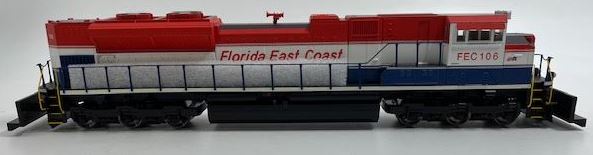 Walthers 910-9817 HO Scale Florida East Coast EMD SD70ACe Diesel Engine #106