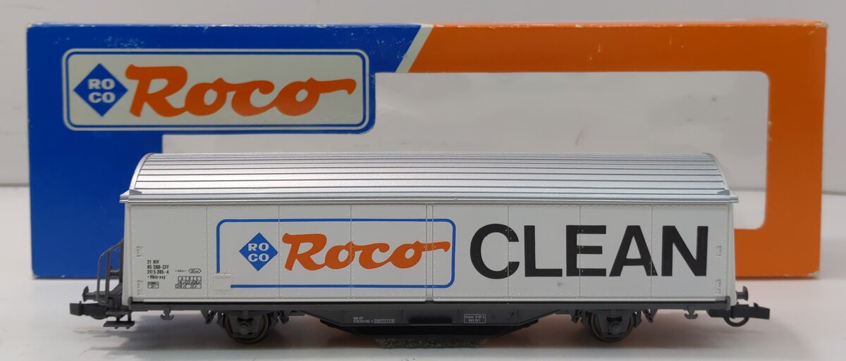 Roco 46400 HO Roco Track Cleaning Car – Trainz