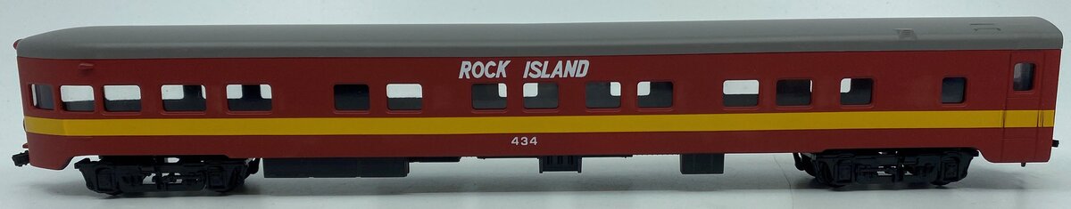 IHC 48243 HO Gauge Rock Island P.S. Smooth Side Observation Car #434
