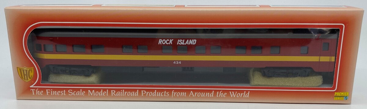 IHC 48243 HO Gauge Rock Island P.S. Smooth Side Observation Car #434