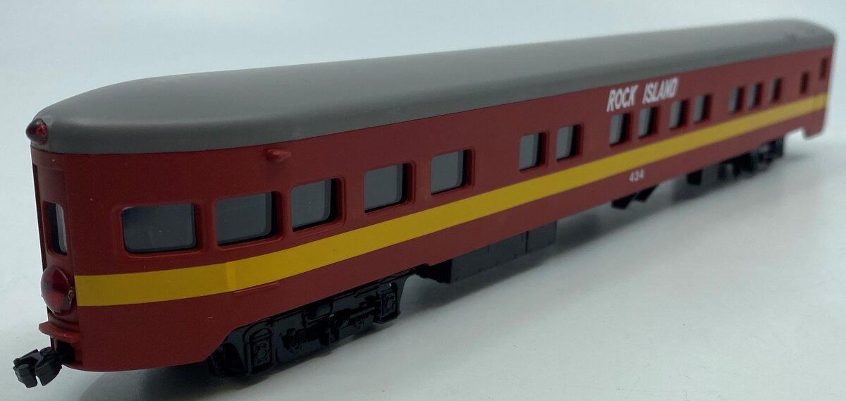 IHC 48243 HO Gauge Rock Island P.S. Smooth Side Observation Car #434
