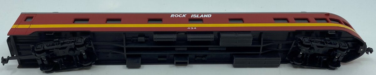 IHC 48243 HO Gauge Rock Island P.S. Smooth Side Observation Car #434