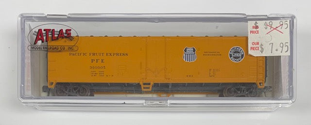 Atlas 36749 N Scale PFE 50' Reefer #301005