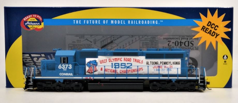 Athearn 98253 HO Conrail SD40-2 Diesel Locomotive #6373