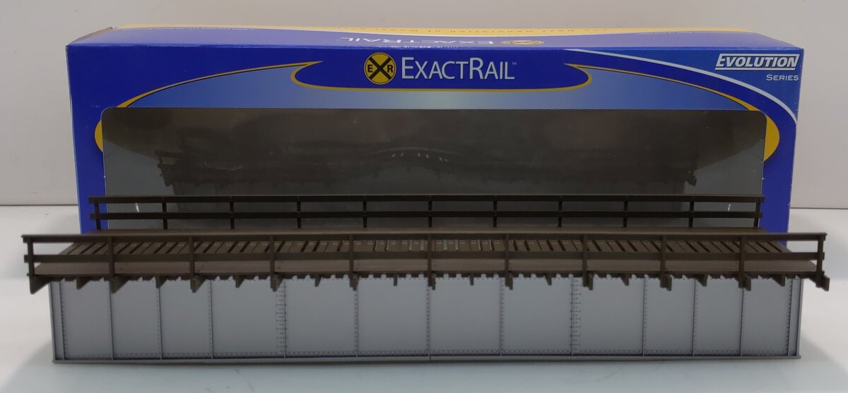 Exact Rail EE-9802-1 Silver 72' Plate Girder Bridge
