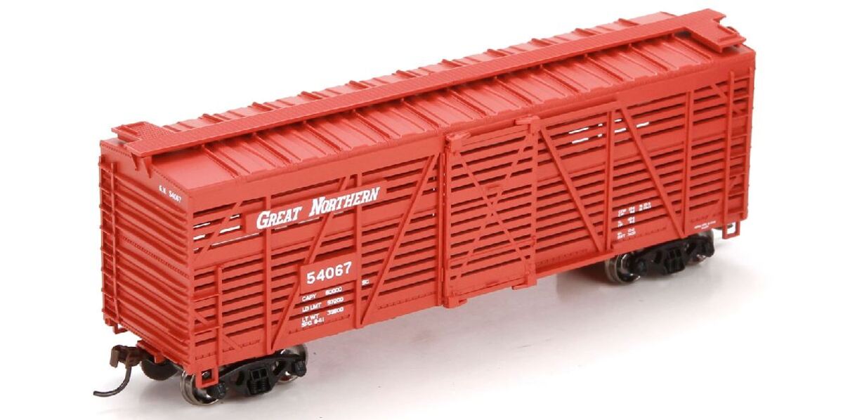Athearn 75974 HO Scale Great Northern 40' Stock Car #54067