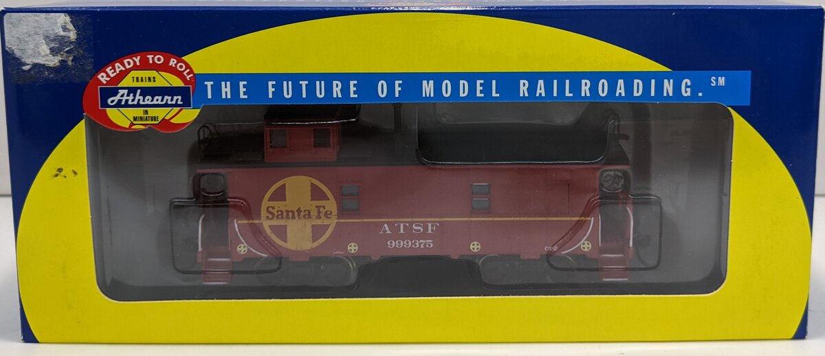 Athearn 74180 HO Scale Santa Fe Cupola Caboose #999375
