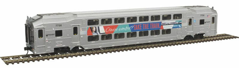 Atlas 20004825 HO New Jersey Multi-level Commuter Passenger Car #7756