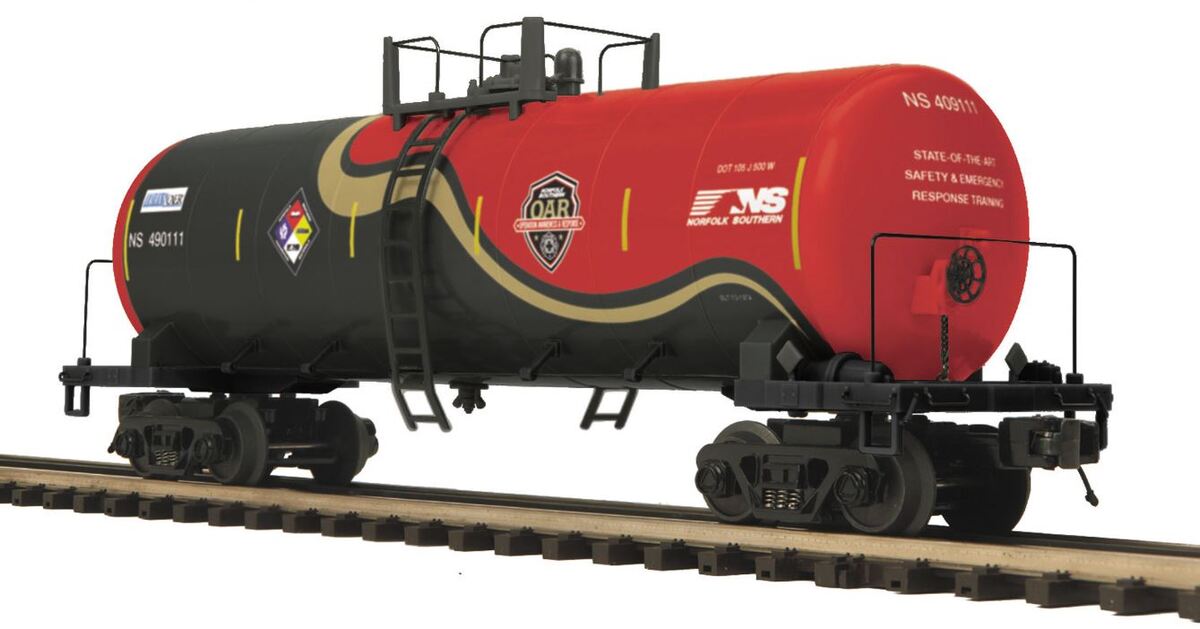 MTH 20-96272 O Norfolk Southern First Responders Hazmat Safety Tank Car #490111