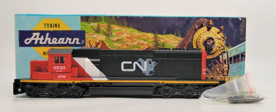 Athearn 16600 HO Canadian Nat'l/Grand Trunk Western SD40-2 Diesel Loco RTR #5930