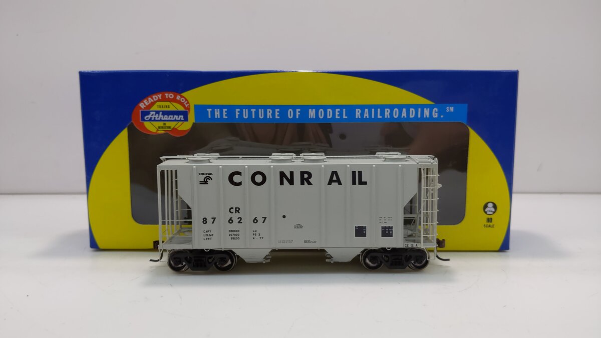 Athearn 97321 HO Conrail RTR PS-2 2600 Covered Hopper #876267