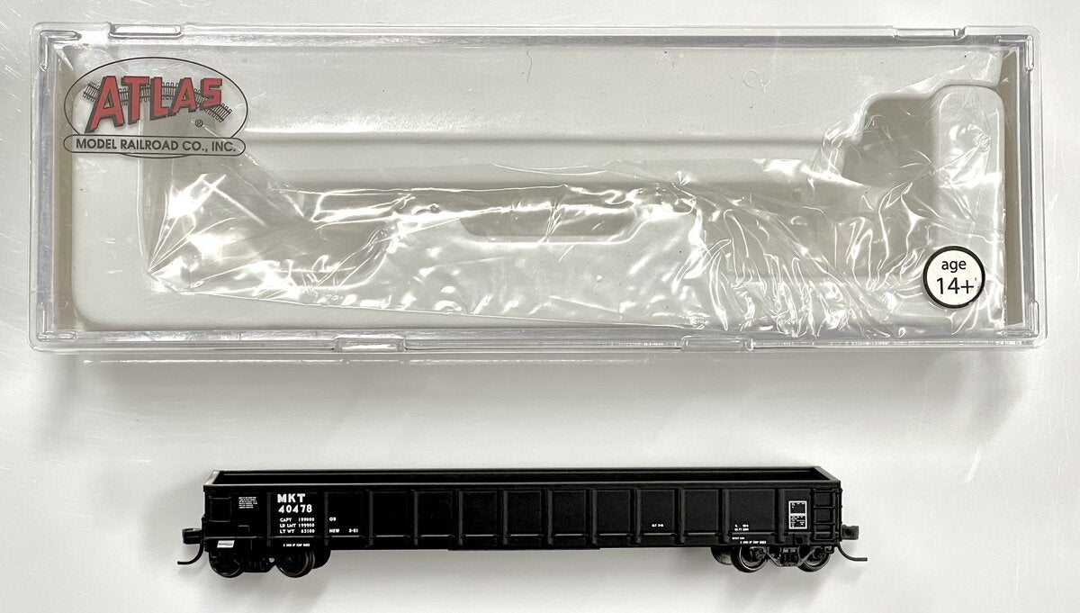 Atlas 50000560 N Scale Missouri-Kansas-Texas 52' Gondola #40478