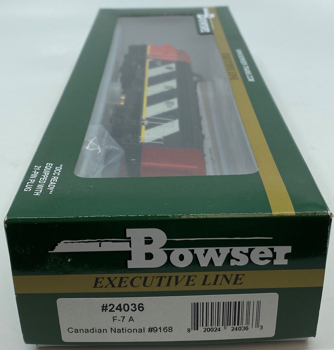 Bowser 24036 HO Canadian National F7A Diesel Locomotive #9168
