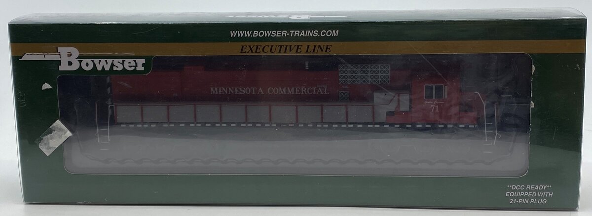 Bowser 24333 HO Minnesota Commercial M636 Diesel Locomotive #71 with Sound