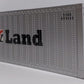 USA Trains G Scale SeaLand Ribbed Side Container w/Opening Doors EX
