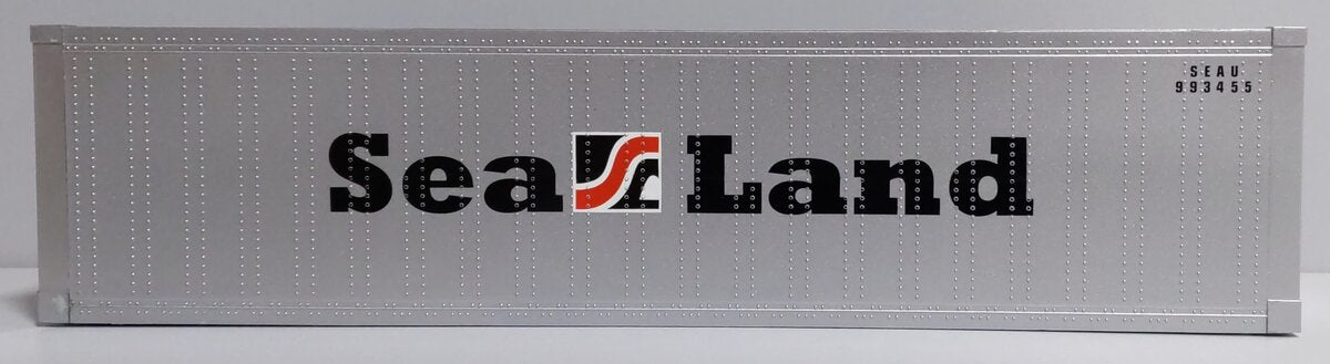 USA Trains G Scale SeaLand Ribbed Side Container w/Opening Doors EX