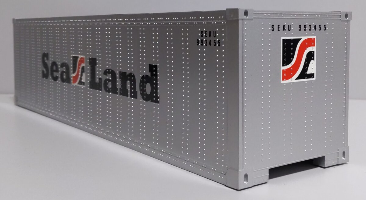 USA Trains G Scale SeaLand Ribbed Side Container w/Opening Doors EX