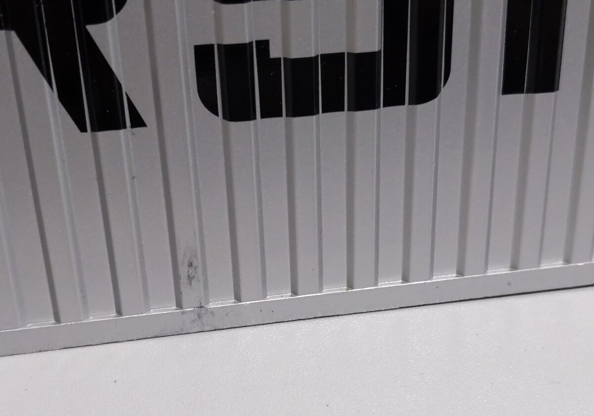 USA Trains G Scale Maersk Ribbed Side Container w/Opening Doors EX