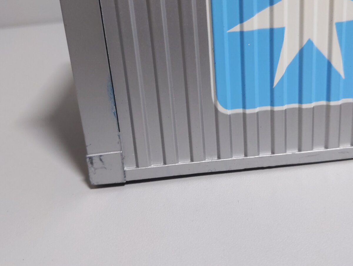 USA Trains G Scale Maersk Ribbed Side Container w/Opening Doors EX