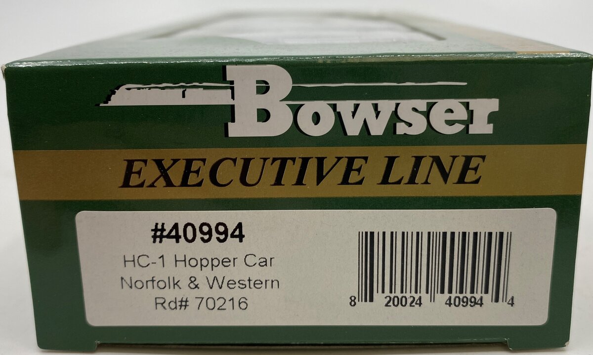 Bowser 40994 HO Norfolk & Western HC-1 Covered Hopper Car #70216