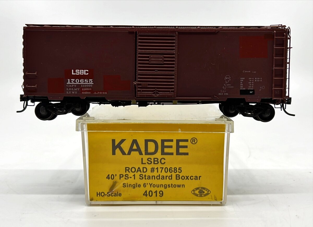 Kadee 4019 HO La Salle & Bureau County 40' PS-1 Standard Boxcar #170685