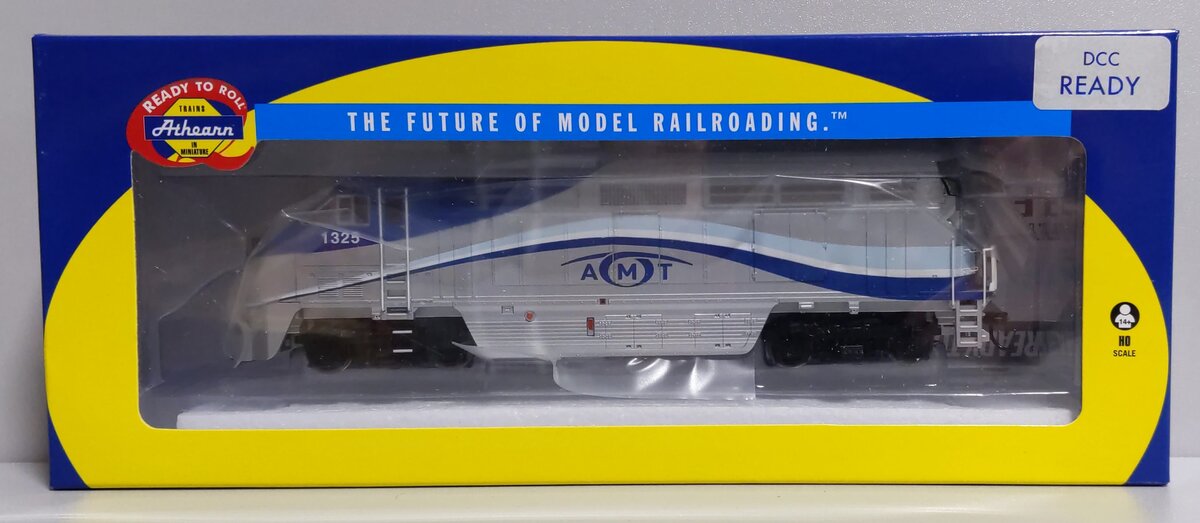 Athearn 64569 HO Scale AMT F59PHI Diesel Locomotive #1325