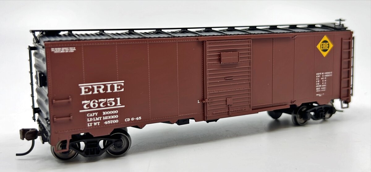 Atlas 20003577 HO Erie 1932 ARA 40' Steel Boxcar #76751