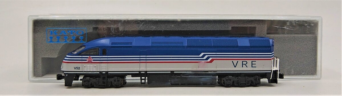 Kato 176-6126 N Virginia Railway Express MPI MP36PH Diesel Loco Standard DC #V52