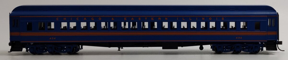 Atlas 20004972 HO Scale Chicago & Eastern Illinois Paired Window Coach #434