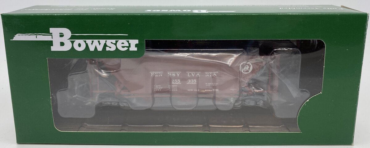 Bowser 41482 HO Pennsylvania Railroad H30 Red Covered Hopper #255335