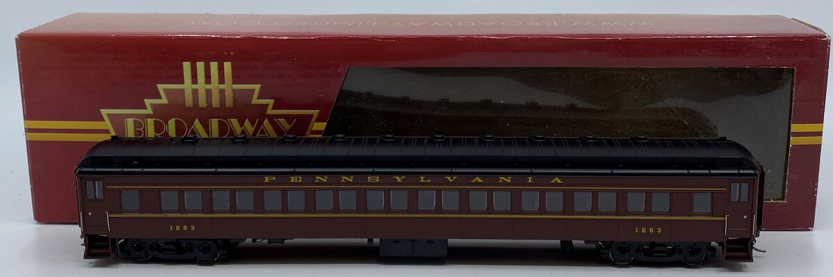 Broadway Limited 4371 HO Pennsylvania Railroad P70 without AC Coach Car #1263