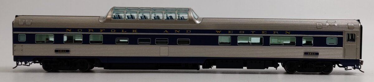 Rapido Trains 116029 HO Norfolk & Western Budd Mid-Train Dome #1611