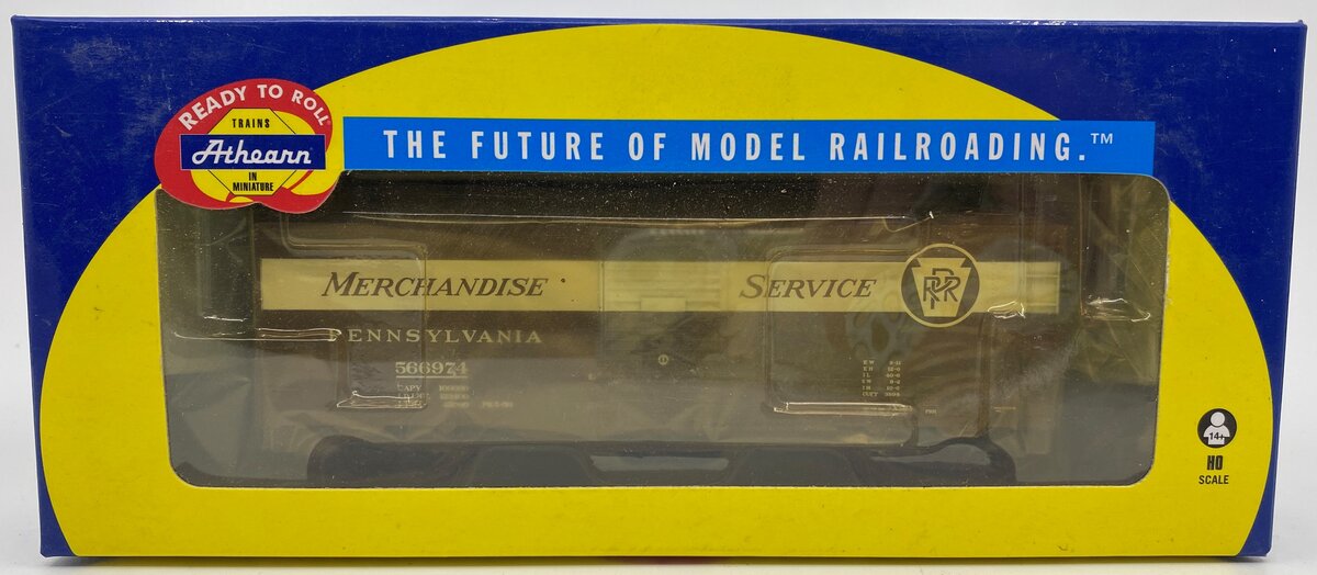 Athearn 71956 HO Pennsylvania RR 40' Youngstown Door Box Car #566974