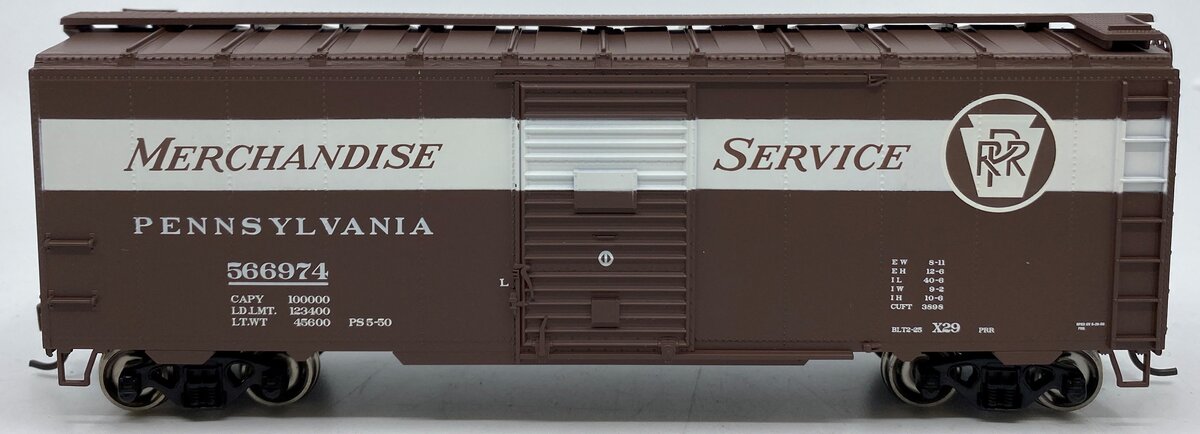 Athearn 71956 HO Pennsylvania RR 40' Youngstown Door Box Car #566974