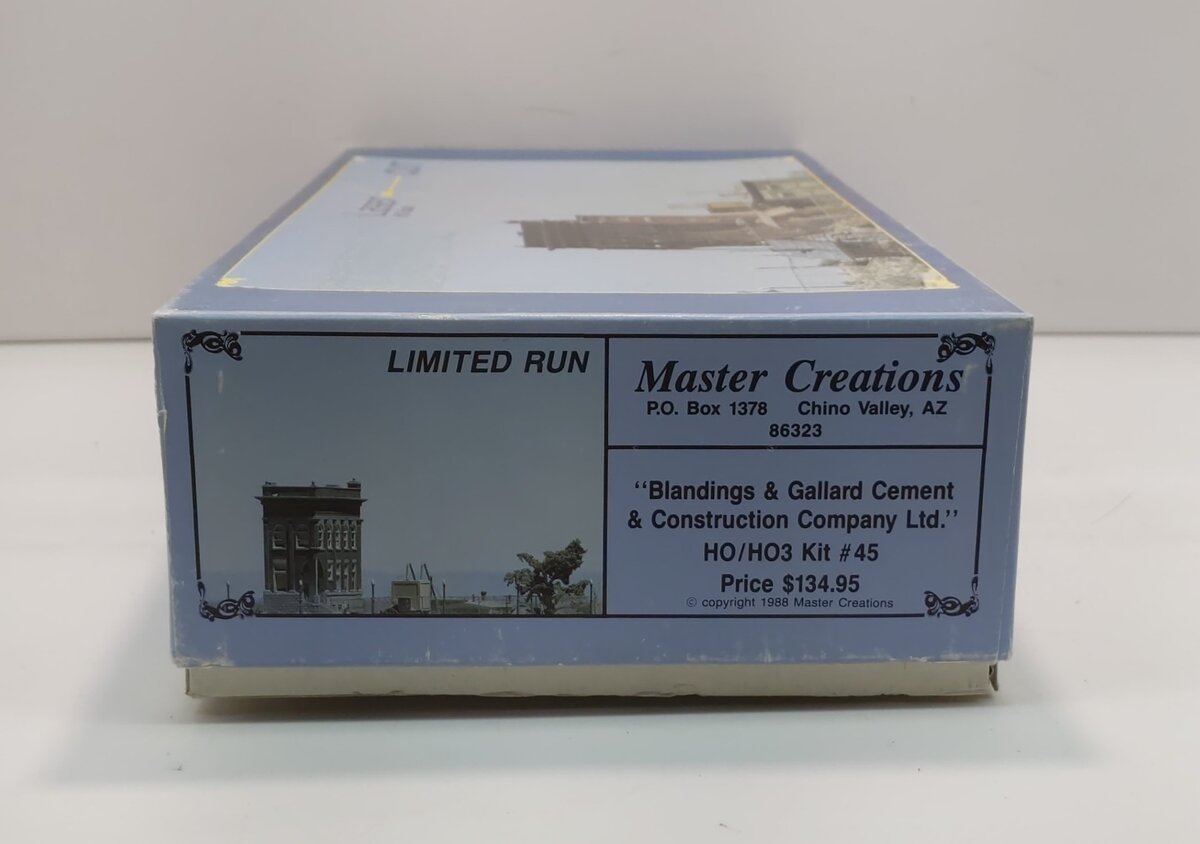 Master Creations 45 HO Blandings & Gallard Cement & Construction Co Kit