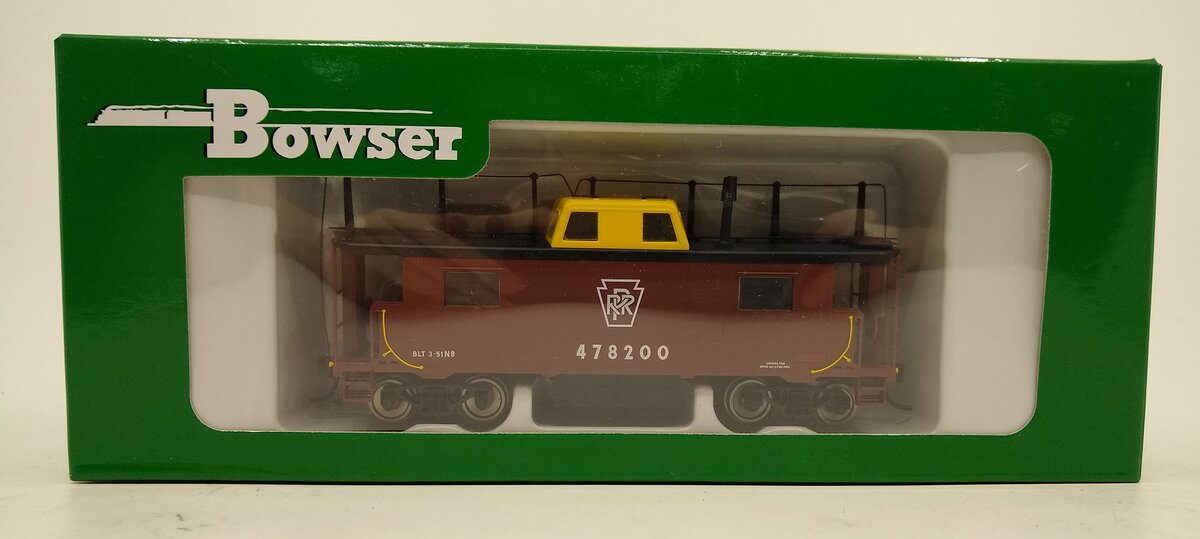 Bowser 42516 HO Pennsylvania Plain Keystone N8 Caboose #478200