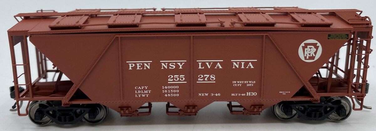 Bowser 41478 HO Pennsylvania Railroad H30 Covered Hopper #255278