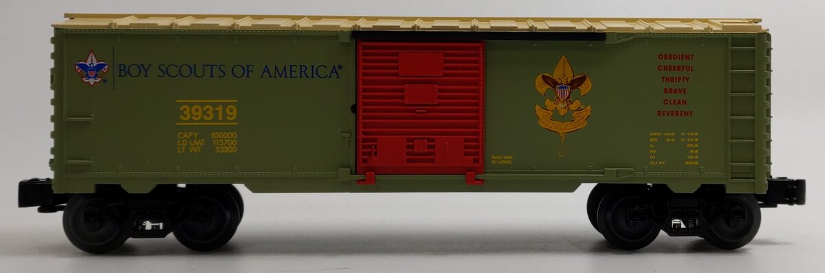 Lionel 6-39319 O Gauge Boy Scouts of America Box Car
