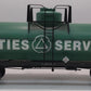 USA Trains 15114 G Cities Service 10,000-Gallon Tank Car