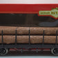 Bachmann 98470 G Scale Undecorated Flat Car with Logs