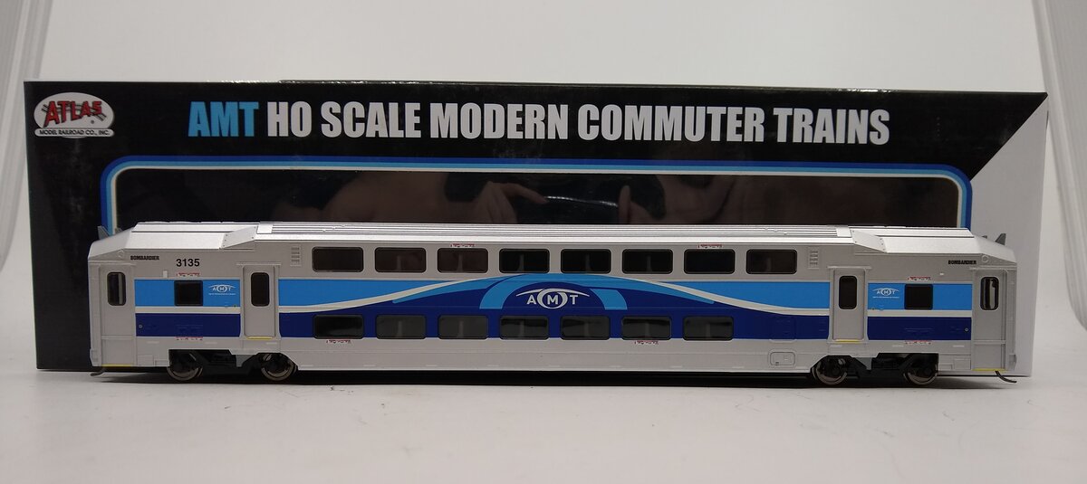 Atlas 20004475 HO AMT Multi-level Commuter Trailer #3135