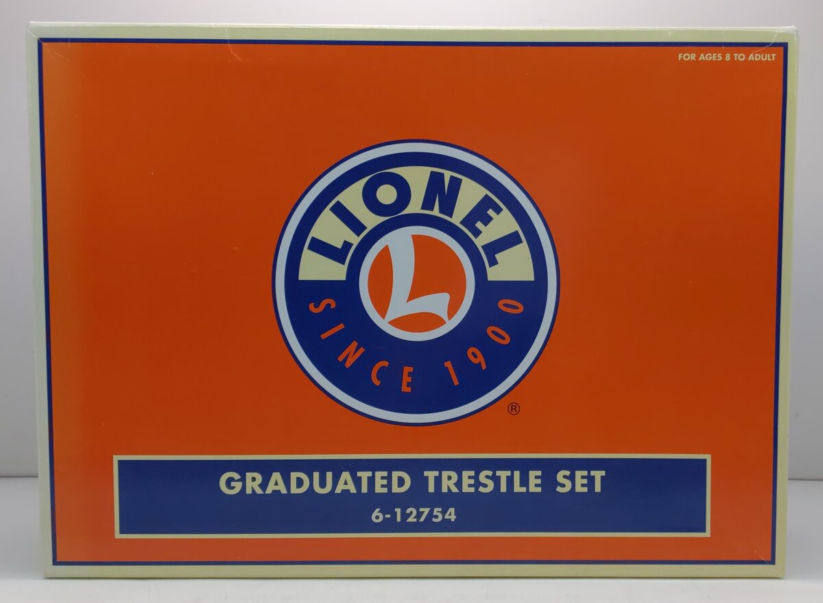 Lionel 6-12754 O & O27 Graduated Trestle Set LN/Box